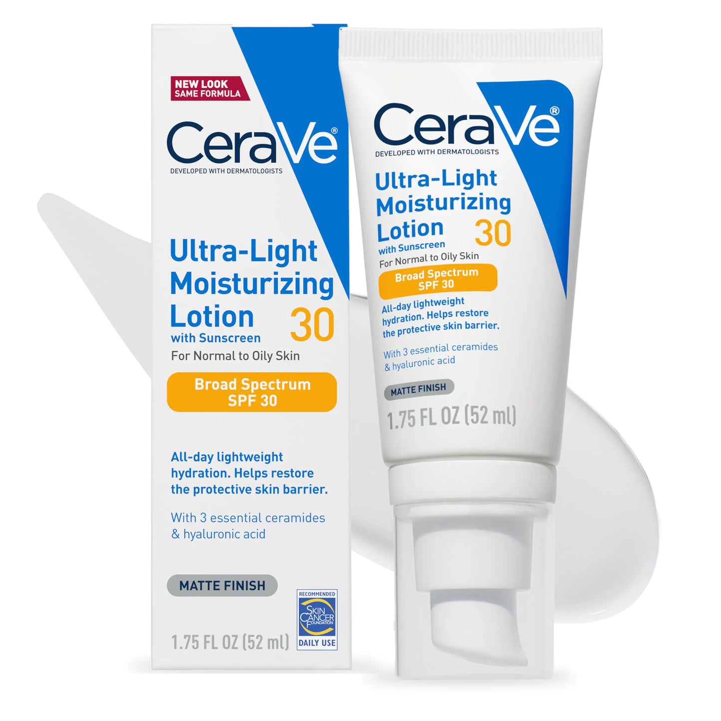 CeraVe SPF 30 Ultra-Light Face Lotion