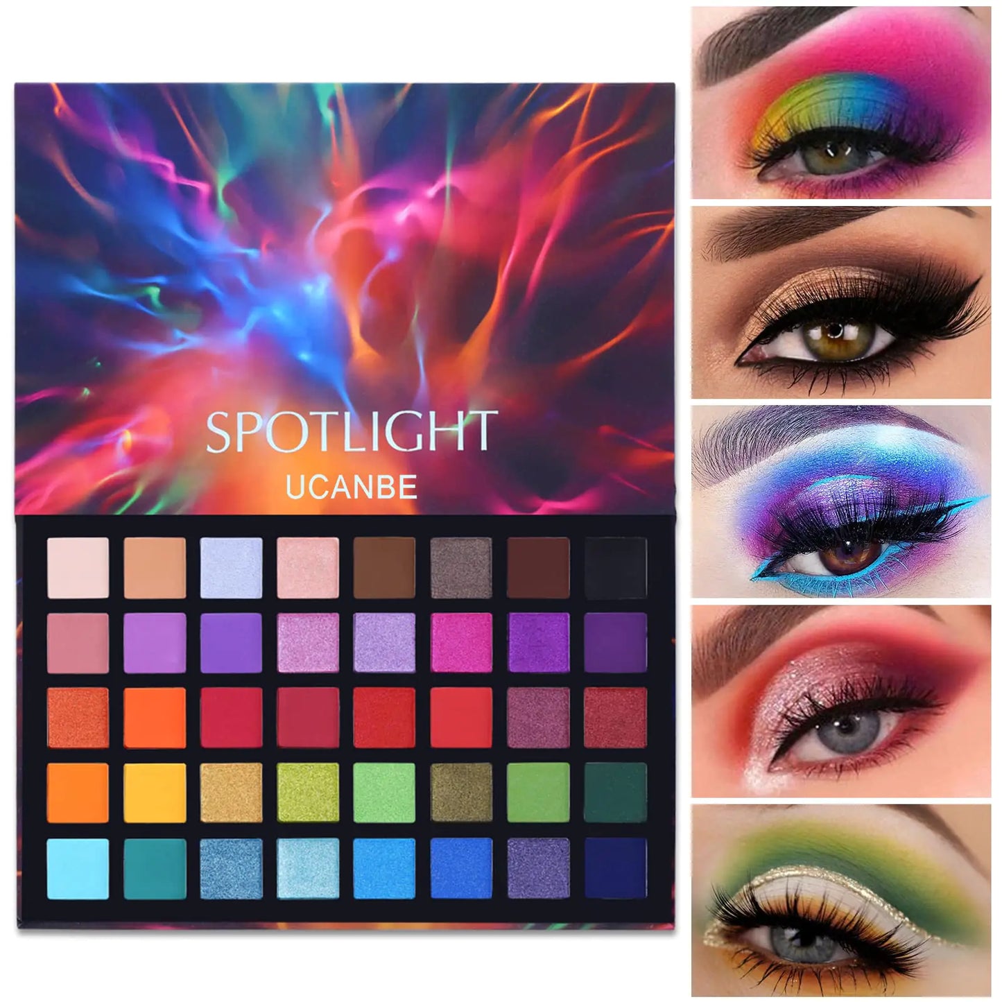 UCANBE 40-Color Pro Eyeshadow Palette