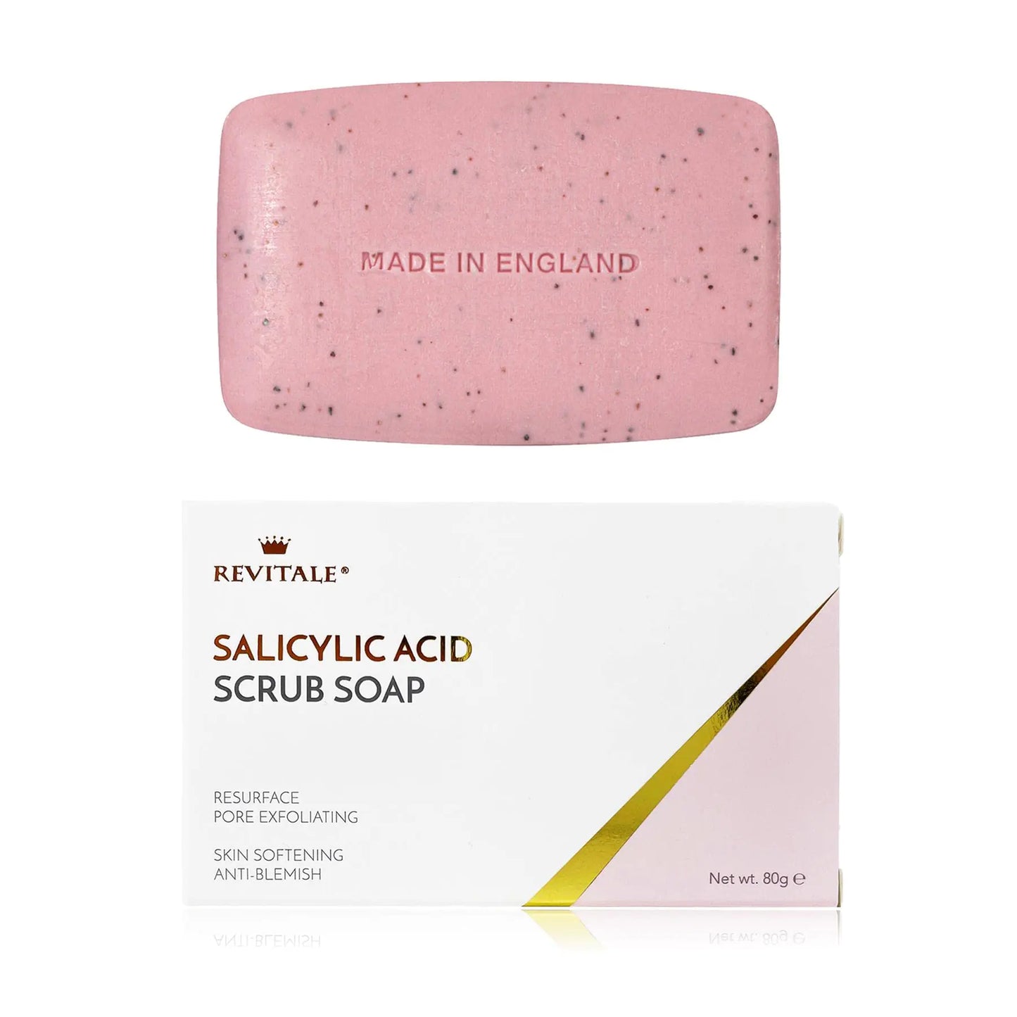 Salicylic Acid Exfoliating Bar, Skin Softener & Anti-Blemish